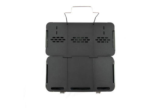 【予約販売】【送料無料】スタンレーランチボックス用アイアンテーブルトップ(6枚セット)+アイアンサイドテーブル