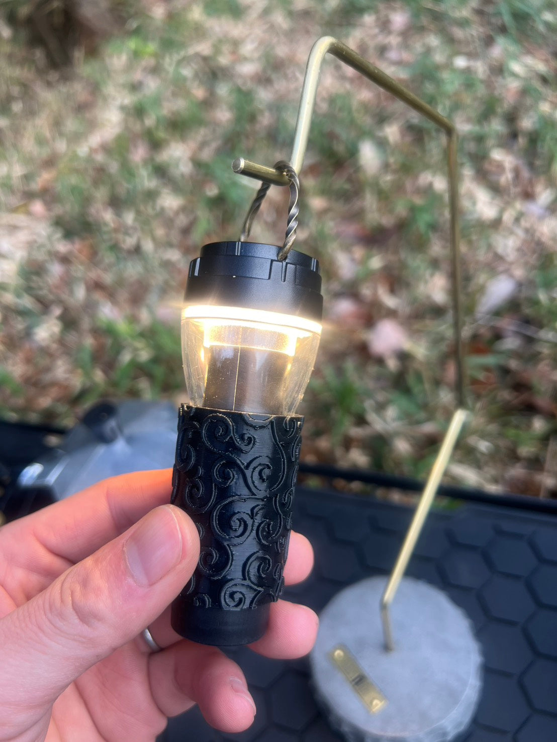 【コラボ】唐草ランタングローブ&ネジネジフックセット