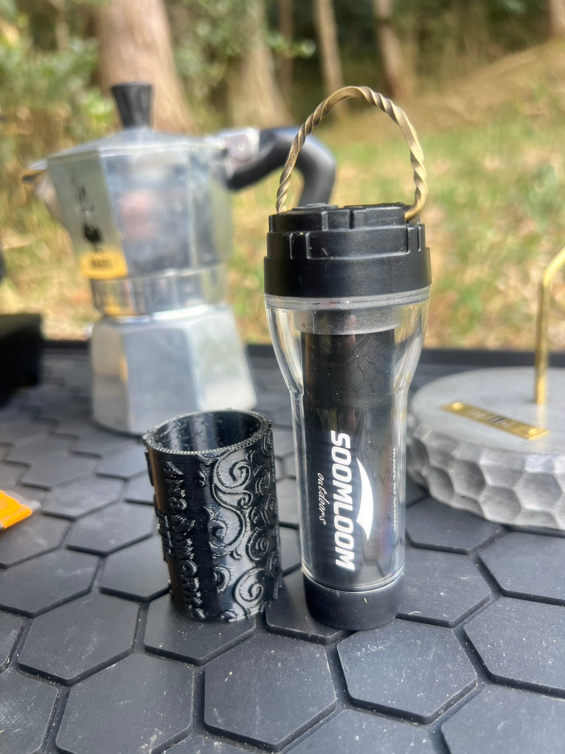 【コラボ】唐草ランタングローブ&ネジネジフックセット